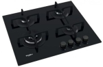 Whirlpool AKT 627/NB1 Black Built-in 59 cm Gas Hob 4 Zones