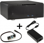 Streacom ST-FC8B Alpha Optical Fanless HTPC Case + 120W PSU