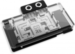 Alphacool Core RX 9070 Hellhound/Reaper/Pulse/Pure GPU water block, ARGB, with backplate - acrylic