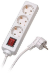 Vivanco extension cord 3 sockets 1.4m, white
