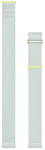 Garmin watch strap Quick Release ComfortFit Fabric 20mm, citron/cloud blue