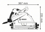 Bosch 0 601 675 001 portable circular saw 16.5 cm 6250 RPM 1400 W