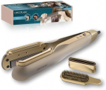 Cecotec Air Straightener | AirLisse 2in1 ForceDry Champagne | Ceramic heating system | Number of heating levels 4 | 1000