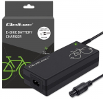 Qoltec Charger for ebike 36V 42V 2A GX12-3Pin