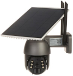 Solar-powered outdoor IP PTZ camera 4G 3 Mpx