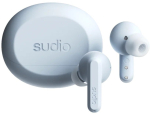 Sudio A3 Pro Bluetooth in-ear earbuds, Powder Blue, ANC