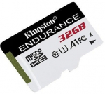 Kingston 32GB microSDHC Endurance 95R/30W C10 A1 UHS-I Card Only