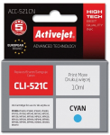 Activejet ACC-521CN Ink cartridge (replacement for Canon CLI-521C; Supreme; 10 ml; cyan)