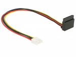 Cable Power Floppy 4 pin female > SATA 15 pin female metal 30 cm