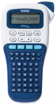 Brother PTH107BRE1 portable label printer, blue/white