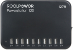 RealPower Power Station 120 - Indoor - AC - Schwarz