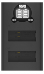 Newell charger DL-USB-C Dual-Channel GoPro Hero9/10/11