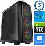 INTOP i5-12400F 32GB 1TB SSD M.2 NVME RTX3050 8GB WIN11