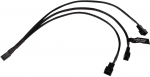 Alphacool Y-Splitter 3-Pin to 3x 3-Pin 30cm