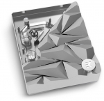EK Water Blocks EK-Quantum Velocity&sup2; Edge D-RGB AM5 Silver Special Edition CPU Waterblock