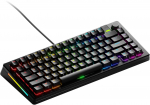 Glorious GMMK 3 Pro 75% Custom Gaming Keyboard - Pre-Built, ANSI (US), Fox Switches, Black