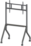 Techly Mobile TV Stand 55-86" up to 80 kg with AV Shelf
