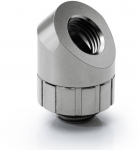 BitsPower Artemis 45-degree rotary fitting - platinum gray