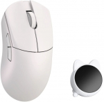 WL Mouse HUAN gaming mouse, Omron optical switches - white