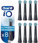 Oral-B iO Ultimate Clean 8-pack (black) Replacement Brush Heads