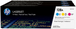 HP Toner 128A CYM Tri-Pack