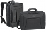 Rivacase 8290 notebook case 40.6 cm (16") Backpack case Black