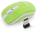 Esperanza EM126WG Uranus Optical Wireless Mouse Green