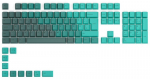 Glorious GPBT Keycaps - 115 PBT Tastenkappen, ISO, DE-Layout, Rain Forest