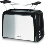 Emerio Toaster 2 Scheiben, Edelstahl, Thermostat, Aufsatz