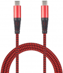 2GO USB Lade-Datenkabel USB Type-C - USB Type-C 1m rot