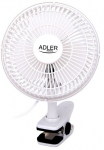 Adler Fan 15cm with clips and base AD 7317