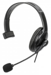 MANHATTAN Mono USB-Headset links rechts tragbar 2m Kabel