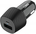 2GO KFZ-Ladeger&auml;t 20W 1xUSB-C 1xUSB-A schwarz