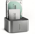 AXAGON ADSA-DC USB3.2 Gen1 - 2x SATA 6G CLONE DUAL HDD Dock Station ASMedia
