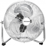 VOLTENO FLOOR CIRCULATOR FAN CHROME 100W / 45cm