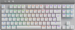 LOGITECH G515 LIGHTSPEED TKL Wireless Gaming Keyboard, Tactile, White (US)