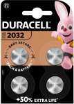 Duracell Batterie Knopfzelle CR2032 3.0V Lithium 4St.
