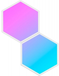 Glide Hexa Light Panels Expansion Pack (2 Panels)