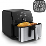 Tefal Easy Fry Mega EY855D10 fryer Single 7.5 L Stand-alone 2020 W Hot air fryer Black, Stainless steel