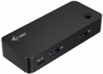 I-tec Universal KVM HUB 2x USB-C + 2x USB-A 3.0