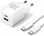 MOBILE CHARGER WALL USB +CABLE/30W 2P TZ-FEQW0-EU-01 VENTION