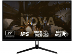 Arozzi Nova 27" IPS 180Hz QHD Gaming Monitor - Black