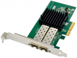 MicroConnect 2 port 1G Fiber Network CardMain Chip : Intel I350 AM2, Full-height end bracket / Low-profile end bracket
