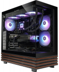 Thermaltake FTW V270WS 9060XT black/wood Windows 11 Pro