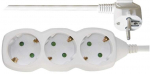 Power Strip SCHUKO &ndash; 3 sockets, 3.0m, 1,5mm&sup2;