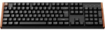 K10 HE (schwarz/holz, DE-Layout, Gateron Double-Rail Magnetic Nebula, Hot-Swap, Aluminiumrahmen, RGB)