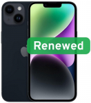Apple Renewed Grade C | Apple iPhone 14 | Midnight | 6.1 " | Retina XDR OLED | 128 GB | 5G | iOS