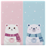 Decorative cover / cap for T5 SONOFF Cartoon 2C touch switch