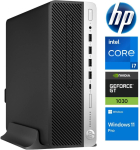 HP 600 G4 SFF i7-8700 8GB 1TB SSD M.2 NVME GT1030 2GB WIN11Pro
