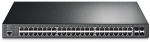 TP-Link JetStream 52-port Gigabit L2+ managed switch, 48 PoE+